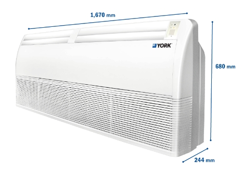 Picture of YORK Inverter Ducted Split Cool and Heat 46000 Btu Air Conditioner 